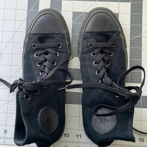 Converse All Stars Black High Top Tennis Shoe